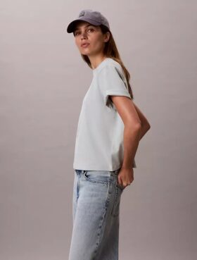 Floral Logo Graphic Boxy T-Shirt