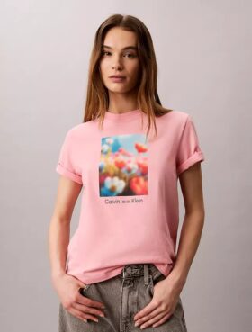 Flower Graphic Classic T-Shirt