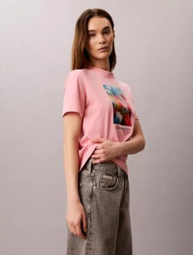 Flower Graphic Classic T-Shirt