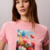 Flower Graphic Classic T-Shirt
