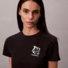 Flower Logo Graphic Slim T-Shirt Flower Logo Graphic Slim T-Shirt