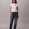 Flower Logo Graphic Slim T-Shirt Flower Logo Graphic Slim T-Shirt