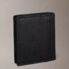 Foil Embossed Logo Slim Trifold Wallet + Card Case