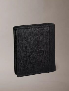 Foil Embossed Logo Slim Trifold Wallet + Card Case