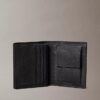 Foil Embossed Logo Slim Trifold Wallet + Card Case