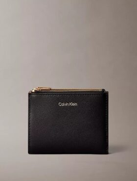 Foil Logo Double Zip Card Case