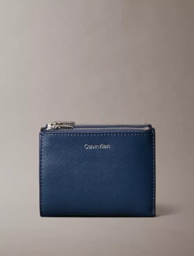 Foil Logo Double Zip Card Case