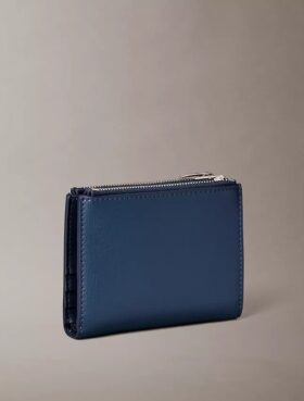 Foil Logo Double Zip Card Case