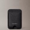 Foil Logo Magnetic Phone Card Case