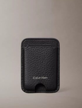 Foil Logo Magnetic Phone Card Case