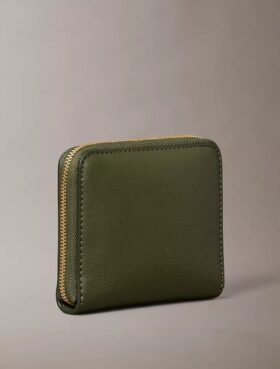 Foil Logo Square Zip Wallet