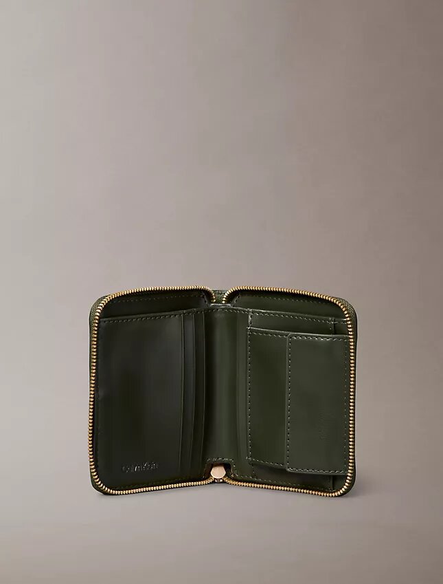 Foil Logo Square Zip Wallet Foil Logo Square Zip Wallet