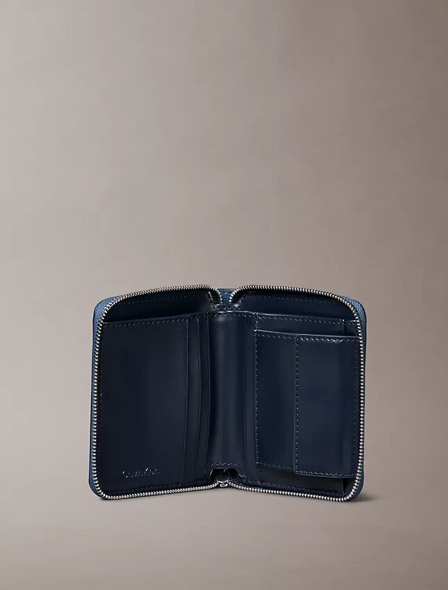 Foil Logo Square Zip Wallet Foil Logo Square Zip Wallet