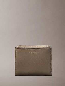 Foil Logo Top Zip Card Case