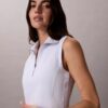 French Terry 1/4 Zip Sleeveless Dress French Terry 1/4 Zip Sleeveless Dress
