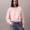 French Terry Cropped Relaxed Sweatshirt French Terry Cropped Relaxed Sweatshirt