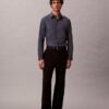 Geometric Jacquard Slim Button-Down Shirt Geometric Jacquard Slim Button-Down Shirt