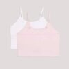 Girls 2-Pack Shelf Bra Camisole Girls 2-Pack Shelf Bra Camisole