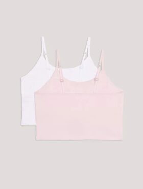Girls 2-Pack Shelf Bra Camisole