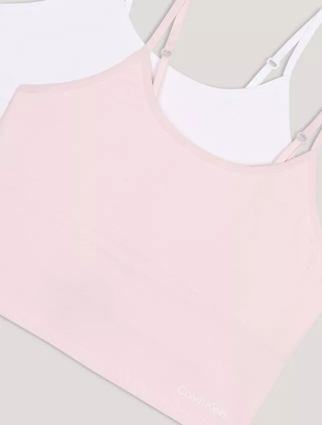 Girls 2-Pack Shelf Bra Camisole Girls 2-Pack Shelf Bra Camisole