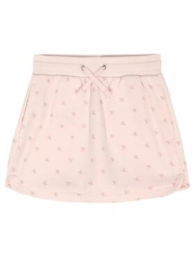 Girls Allover Monogram Skort