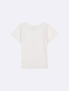 Girls Chunky Rib Monologo Tee