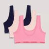 Girls Cotton Stretch 3-Pack Bralette Girls Cotton Stretch 3-Pack Bralette