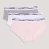 Girls Cotton Stretch 3-Pack Hipster Girls Cotton Stretch 3-Pack Hipster