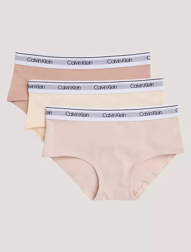 Girls Cotton Stretch 3-Pack Hipster Girls Cotton Stretch 3-Pack Hipster