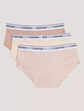 Girls Cotton Stretch 3-Pack Hipster