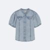 Girls Denim Button-Down Shirt Girls Denim Button-Down Shirt