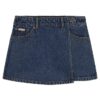 Girls Denim Mini Skort Girls Denim Mini Skort