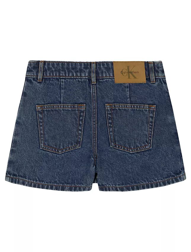 Girls Denim Mini Skort Girls Denim Mini Skort