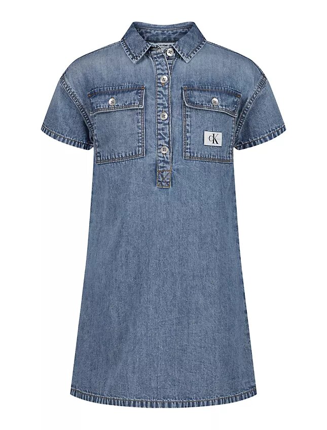 Girls Denim Shirt Dress Girls Denim Shirt Dress