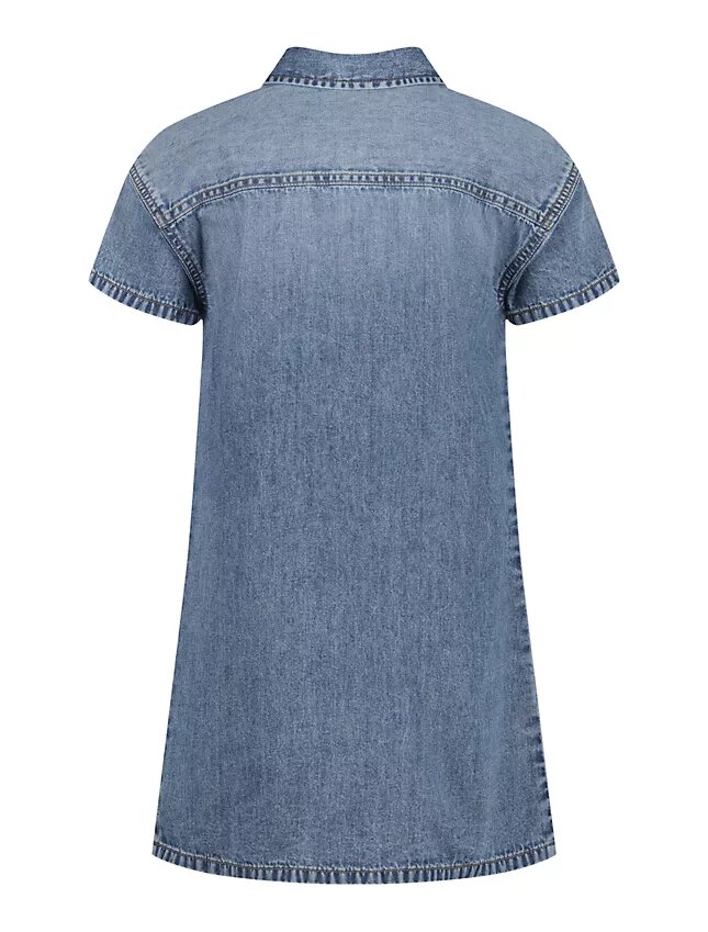 Girls Denim Shirt Dress Girls Denim Shirt Dress