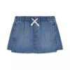 Girls Drawstring Denim Skorts Girls Drawstring Denim Skorts
