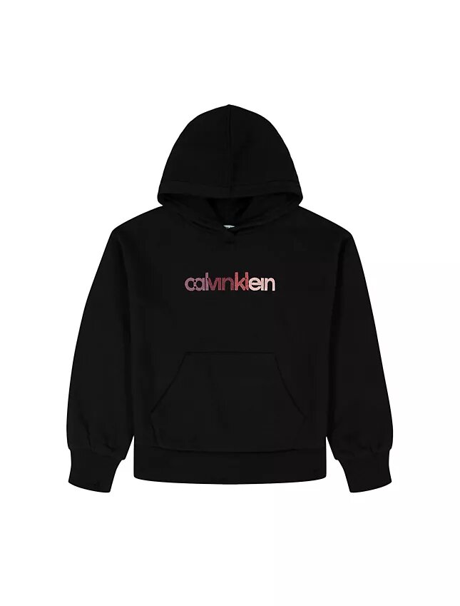 Girls Fleece Logo Graphic Hoodie Girls Fleece Logo Graphic Hoodie