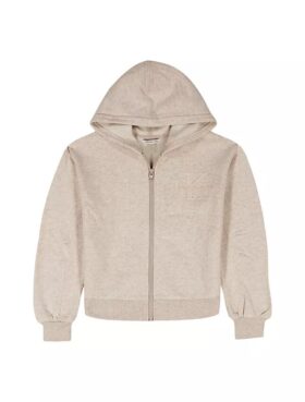 Girls Fleece Zip Hoodie