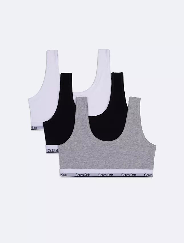 Girls Modern Cotton 3-Pack Bralette Girls Modern Cotton 3-Pack Bralette