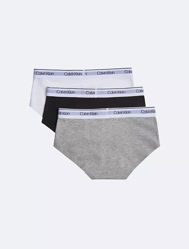 Girls Modern Cotton 3-Pack Hipster Girls Modern Cotton 3-Pack Hipster