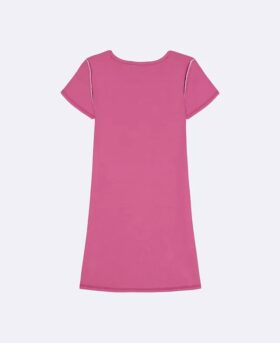 Girls Monogram Mini T-Shirt Dress