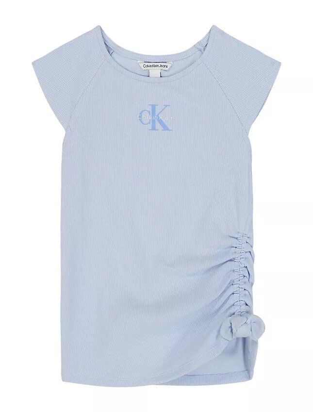 Girls Monologo Side Ruche T-Shirt Girls Monologo Side Ruche T-Shirt