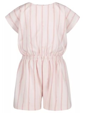 Girls Pinstripe Romper
