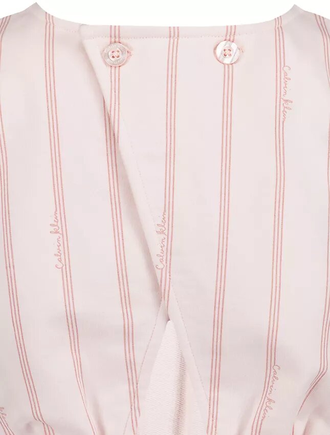 Girls Pinstripe Romper Girls Pinstripe Romper