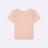 Girls Square Neck Baby Tee Girls Square Neck Baby Tee