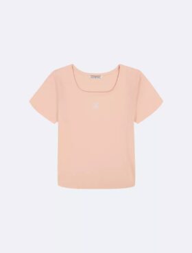 Girls Square Neck Baby Tee