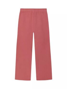 Girls Terry Wide Leg Sweatpants