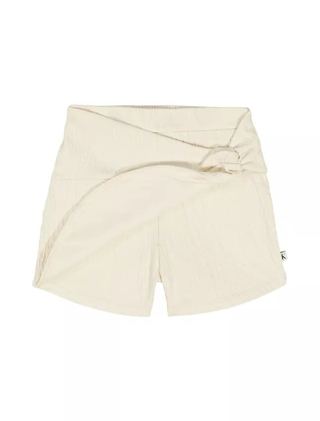 Girls Textured Wrap Skort Girls Textured Wrap Skort