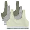 Girls Varsity Cotton Stretch 3-Pack Bralette Girls Varsity Cotton Stretch 3-Pack Bralette