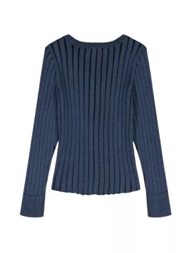 Girls Wide Rib Slim Cardigan Girls Wide Rib Slim Cardigan